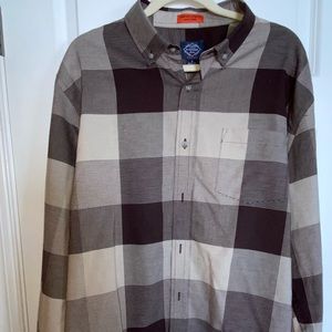 St. John's Bay Super Soft Mens Long Sleeve Flannel Shirt